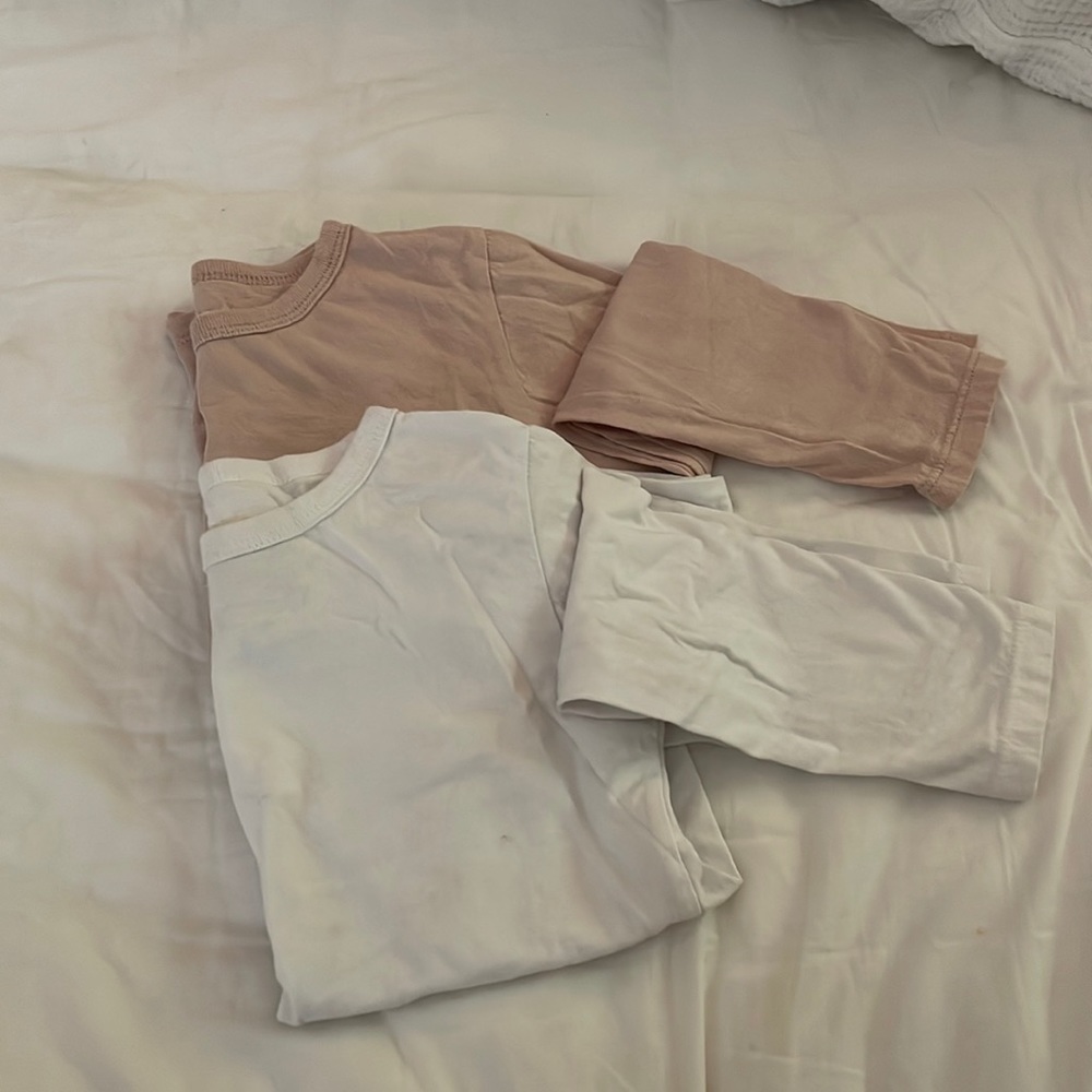 Set of 2 Mini Mioche Tees Sz 6